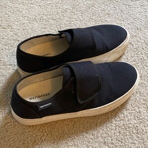 Marimekko Black Platform Sneakers